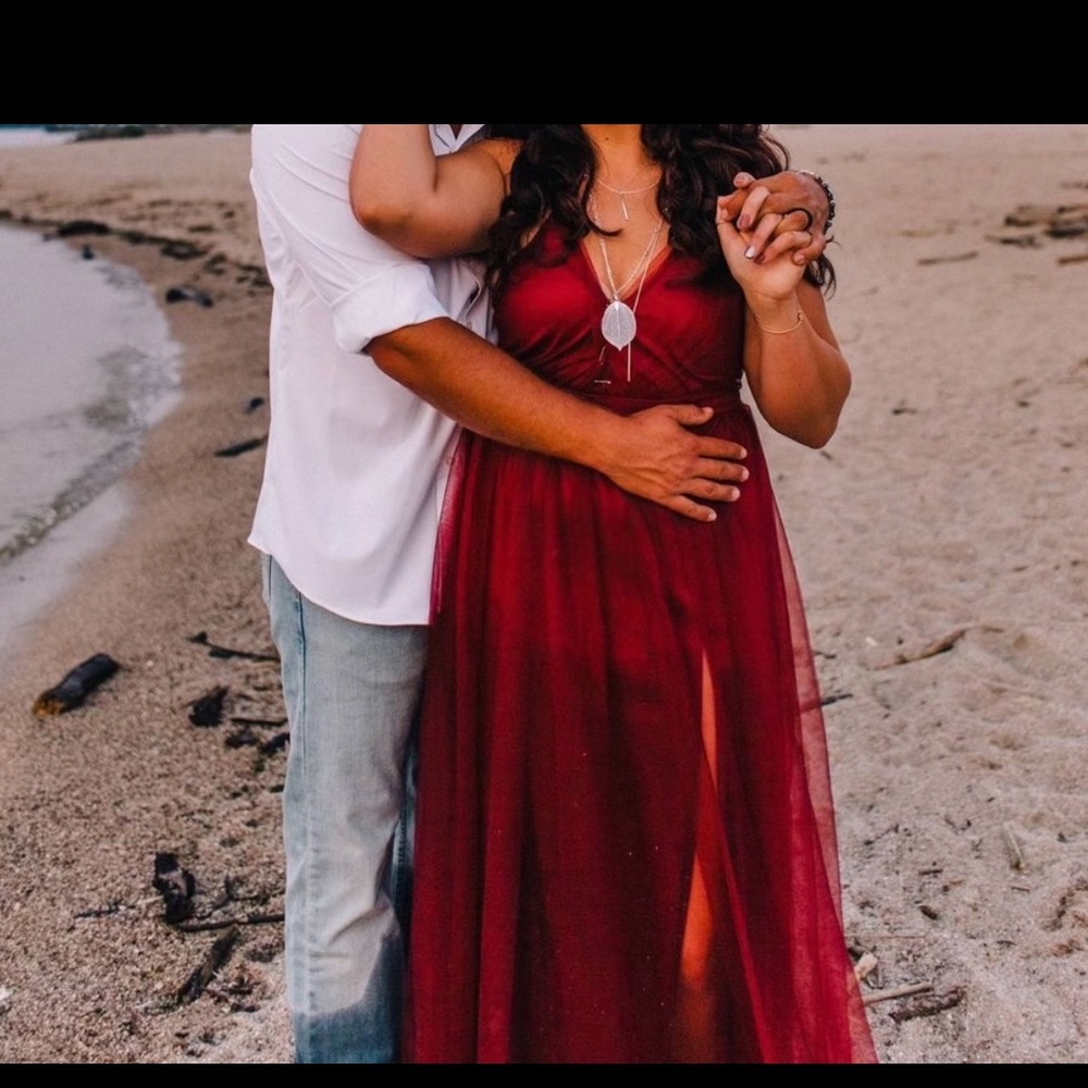 Red Maxi Dress- Great for photoshoots!